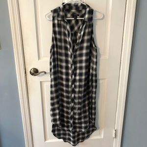 Plaid Long Dress
